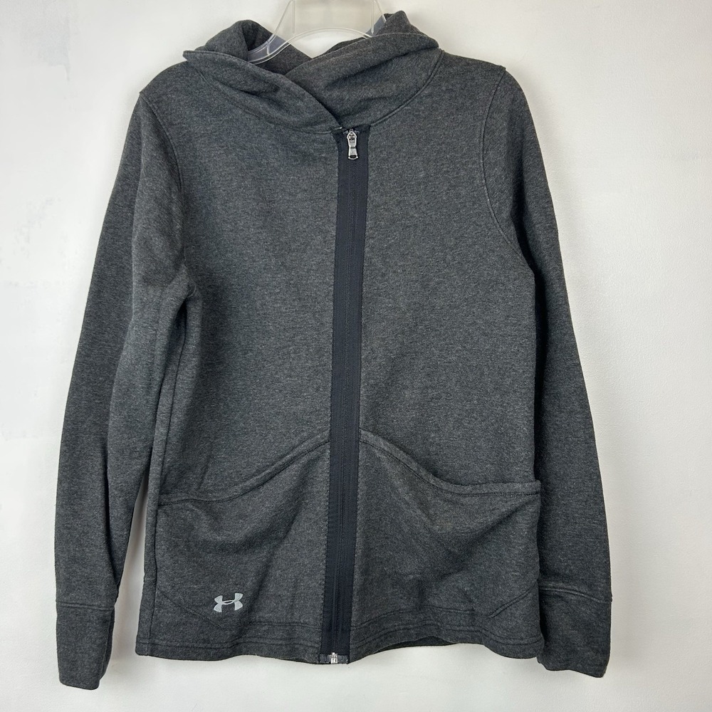 Under Armour UA Jacket Womens Medium Full Zip Loose Athleisure Casual